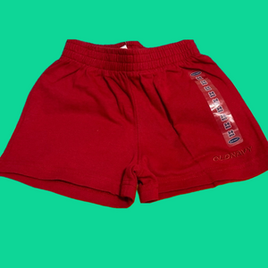 Bright red shorts for baby! New with tags, size 3-6 months